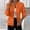 Orange, variant on Women's Full Zip Up Cable Knit Sweatshirts Jacket Casual Long Sleeve Textured Hooded Sweatshirt Coat Fall Fashion Outfits Clothes