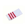 thumbnail image 2 of Vigorush Girls Knee High Long Socks for Kids Stripes Pattern Tall Cute Cotton Sports Old School White Socks Skate Children Baby Long Tube Leg Warm, 2 of 2