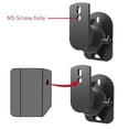 thumbnail image 3 of 2 Piezas Soporte de Pared para Montaje Altavoz Envolvente RotacióN Ajustable en ÁNgulo InclinacióN y, 3 of 5