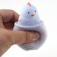 thumbnail image 2 of Pollo antiestrés para recuperación de descompresión, juguetes pequeños, muñecas lentas, juguetes sensoriales bonitos, bolas pegajosas JM, 2 of 4
