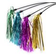 thumbnail image 1 of Kitten Rod Hand Lever Reflective Paper Beautiful Fashionable Pet Product Pet Cats Interactive Toys Colorful Tasteless Plastic Mixed Colors Longpole53CM, 1 of 6
