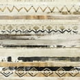 thumbnail image 2 of Reeves, Tom 26x26 White Modern Wood Framed Museum Art Print Titled - African Patchwork II, 2 of 4