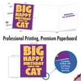 thumbnail image 3 of 1 Jumbo Funny Birthday Pet Greeting Card (8.5 x 11 Inch) - Big Cat WiSh-thday Pet J3233BPG, 3 of 6