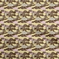 thumbnail image 1 of oneOone Cotton Cambric Brown Fabric Abstracts Fabric For Sewing Printed Craft Fabric By The Yard 56 Inch Wide, 1 of 5