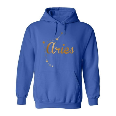Aries Constellation Hoodie Women -SPIdeals Designs Female 3X-Large