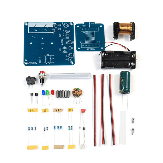 Canon Électromagnétique Kit DIY Projectile à Longue Portée Bobine Haute Tension Boost Circuit Imprimé Production
