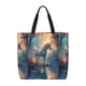 thumbnail image 1 of Easygdp Forest Lake White Horse Bolsa Tote para Mujer, Bolso de Hombro para Trabajo, Playa, Viajes, Compras y Supermercado, 1 of 7