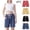 Multicolor#3, variant on 4 Piece Childrens Shorts Cotton Linen Fabric with Adjustable Drawstring Elastic Waistband Casual Solid Color for Summer Play Daily Wear Comfort Running Shorts Set(Multicolor#7,2 Years)