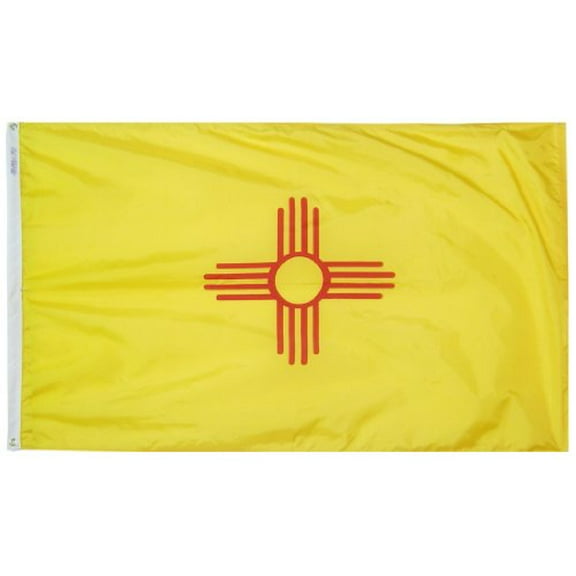 Nylglo New Mexico State Flag,3x5 Ft 143760