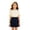 Navy, variant on Abcomgle Girls Pleated Skirt with Built In Safety Shorts Elastic Waist A Line Short Skater School Style Skirt for Big Kids
