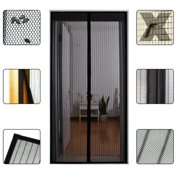 Gimars Magnetic Fly Screen Door Insect, Fly Screen Curtains For Patio Doors