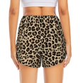thumbnail image 4 of Goofa Leopard Print-1 Printed Women 2 in 1 Running Shorts,Quick Dry Athletic Workout Shorts,High Waisted Athletic Shorts with Liner Pockets-Medium, 4 of 9