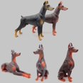 thumbnail image 4 of Doberman Pinscher Model Cognitive Ability Burrs-free Smell-less Action Figure Toy Doberman Pinscher For Children, 4 of 5