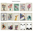 thumbnail image 5 of Rachel Lee of My Dream Wall Abstract Mid Century I 24x24 Framed Canvas Wall Art by Bellamy, 5 of 8