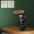 thumbnail image 4 of Bulldog Almacenamiento Decoración Nórdica Luz de Lujo Creativo Candy Plate Fruit Snacks Placa Entrada Play Bandeja Regalo Decoración para La Oficina D Negro Baoblaze Bandejas decorativas, 4 of 7
