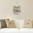 thumbnail image 6 of Coolnut Vintage Butterfly Flower Welcome Sign Front Door, Outdoor Hanging Porch Wreath Interchangeable Seasonal Icons for Farmhouse Wall Home Holiday 12x12 in Home Decor, 6 of 7