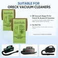 thumbnail image 2 of 24 Pack Type BB Compact Canister Bags Replacement for Oreck XL Buster B Canister Vacuum bags PKBB12DW BB180 BB280 BB850 BB870 BB900 BB1000 MV160 with 4 Motor Filter, 2 of 12