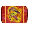 thumbnail image 1 of Carolines Treasures 8378DDM Bright Shrimp on Red Dish Drying Mat, 1 of 1