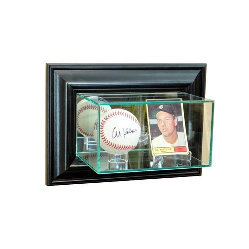 Perfect Cases and Frames Wall Mounted Card and Baseball Display Case