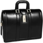 McKlein, V Series, MORGAN, Top Grain Cowhide Leather, 17" Leather Litigator Laptop Briefcase