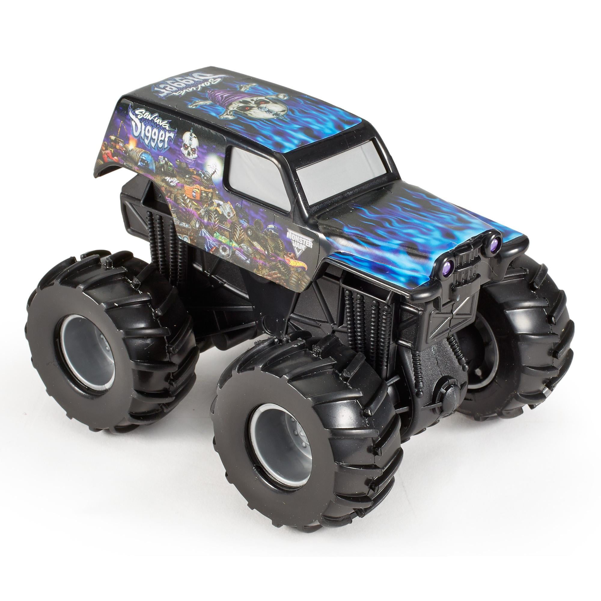 Hot Wheels Monster Jam Rev Tredz Son-Uva Digger Vehicle