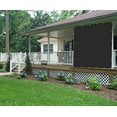 thumbnail image 2 of Shatex Shade Fabric for Pergola/Patio/Garden New Design Shade Panel with Grommets 6x16ft Black, 2 of 6