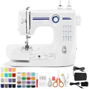 PLUSBRAVO Sewing Machine for Kids Beginners Portable Mini Sewing Machine