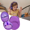 thumbnail image 4 of Estuche para Auriculares Aproca Kids Compatible con Belkin SoundForm Mini Morado, 4 of 7
