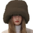 thumbnail image 2 of FKMJH Sun Hat Men Bomber Hats Plush Earflap Hat Cold Proof Hat for Warm & Stylish Autumn/Winter Winter Hats for Men Travel Cap, 2 of 4