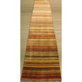 thumbnail image 3 of Handmade Wool Transitional Stripe Lori Toni Rug, 3 of 3