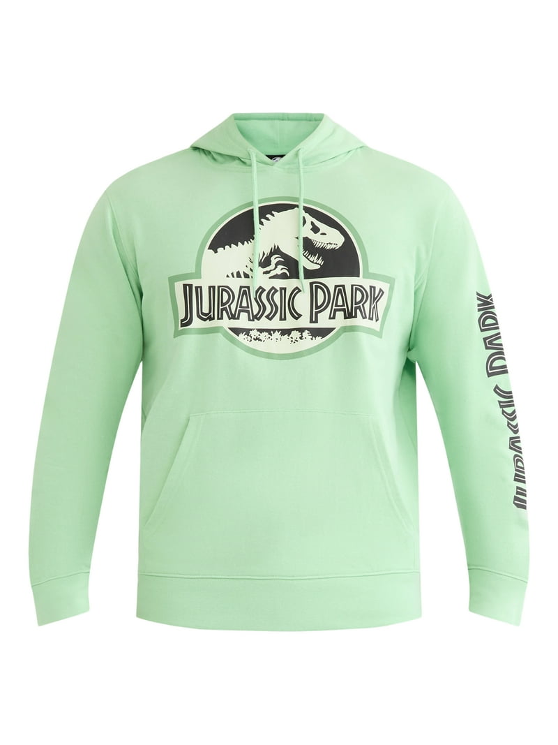 Jurassic Park Men's and Big Men's Graphic Hoodie Sweatshirt, Sizes