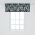 thumbnail image 2 of Ambesonne Space Window Valance, Science Fiction Image, 54" X 18", Multicolor, 2 of 3