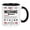 Black, variant on Mechanic Themed Matte Coffee Mug With Wrench Graphic, Funny Mechanic Definition Cup Novelty Appreciation Gift For Dad Mechanic Husband