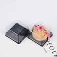 thumbnail image 3 of 1 Set 100Pcs Plastic 100g -Yolk Puff Packing Box Moon Cake Box, 3 of 8