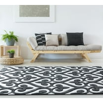 United Weavers Drachma Benachi Modern Geometric Runner Rug, Grey, 2'7" x 7'4"