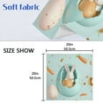 thumbnail image 5 of Satin Napkin Square 20 Inches Soft Smooth Decorative Napkins for Party Wedding Banquet and Dinner Bunny in The Easter Egg, 5 of 8