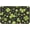 01#St. Patricks Day Heart Shape Clovers, variant on Flannel Standing Mat 24 × 16 Inch, St. Patricks Day Gifts No Slip Halloween Bathroom Rug Water Absorbing Cozy Bathroom Decor Washable Rugs Outside Door Mats for Front Door