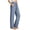 Blue, variant on Bloomae Straight Leg Sweatpants for Women Lightweight Thin Casual Drawstring Elastic High Waist Loose Wide Leg Pants Stretch Quick Dry Soft Athletic Lounge Pants with Pockets