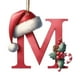 thumbnail image 2 of Uuiauoio Alphabet Letters Christmas Ornament,Christmas Letters Ornaments A to Z Ornament Letters Decorative Hanging Xmas Alphabet Letters for Christmas Tree(M), 2 of 6