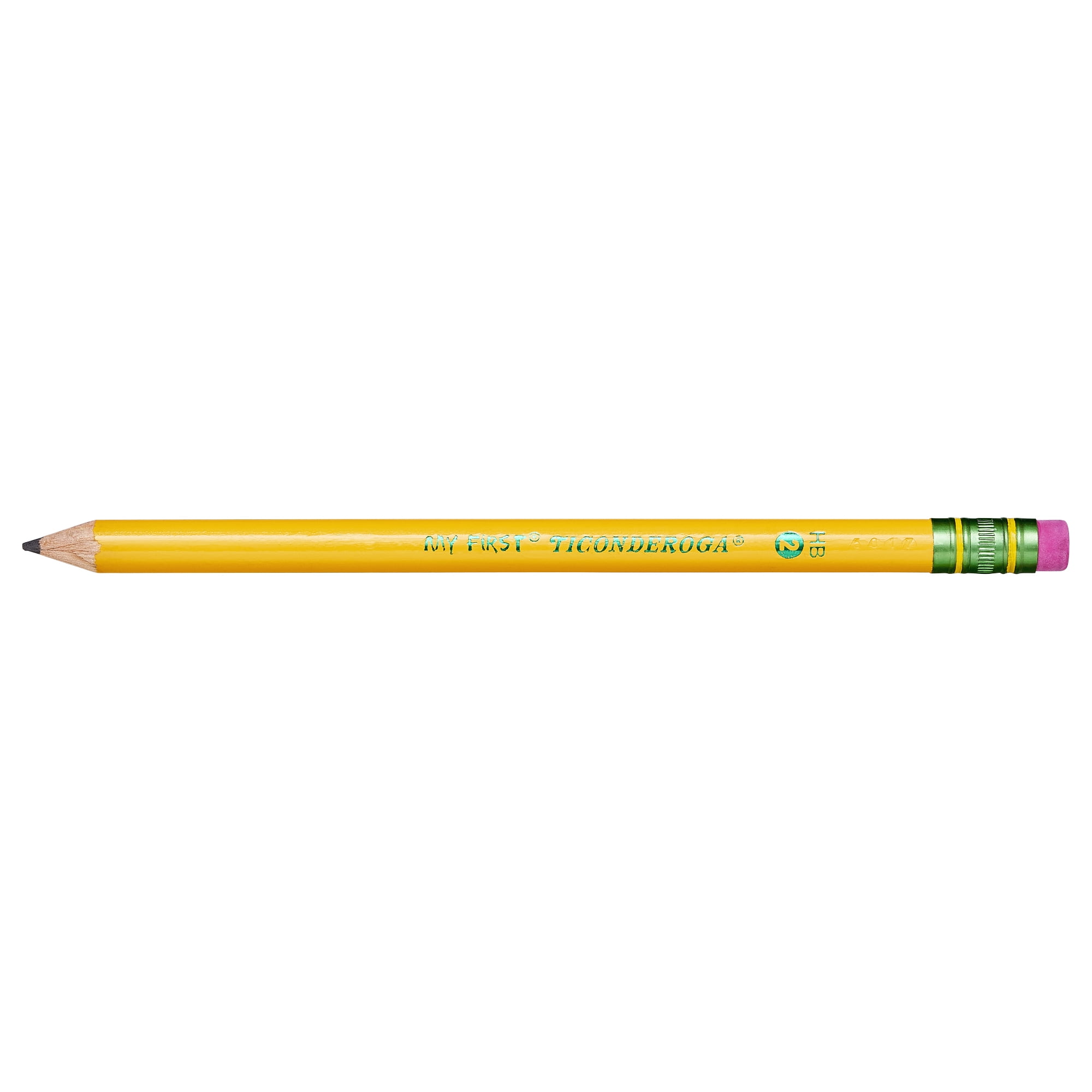 Ticonderoga My First Pencils, Sharpened, 2 Per Pack, 12 Packs
