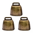 thumbnail image 1 of Bunblic Cloche Rétro 4x3x Petite Cloche pour Vache Cheval Chien Bronze, 1 of 7