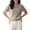 Coffee, variant on Women's Neck Short Sleeve Knit Sweater, Raglan Sleeve Solid Casual Pullover Top(Sky Blue,XL)