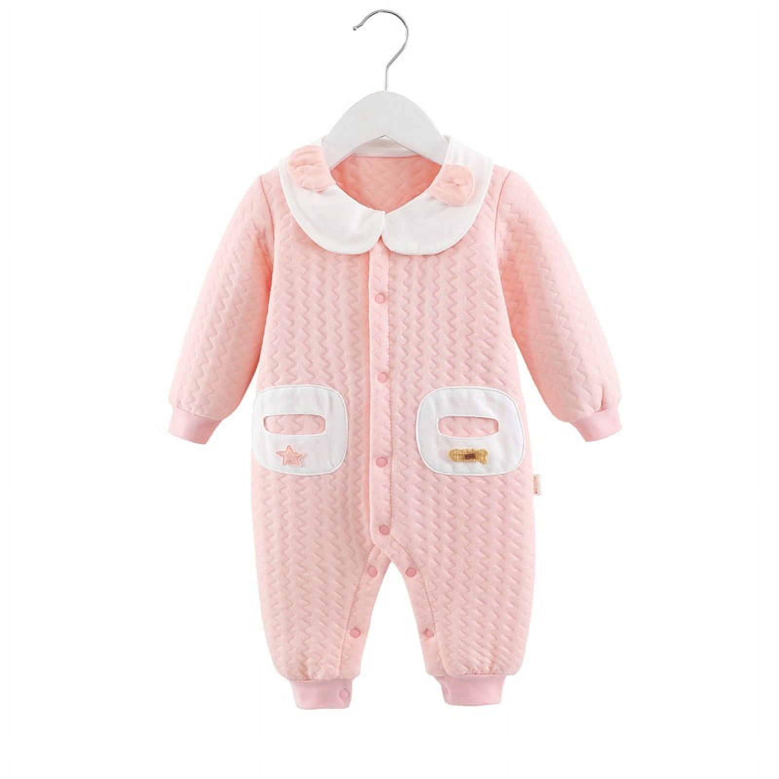 One Piece Baby Clothing Baby Sleeping Bag Cotton Triple Warm Clothes Baby Wearable Blanket Thickening Climbing Clothes Jumpsuit