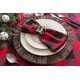 thumbnail image 4 of 2026 Buffalo Check Classic Farmhouse Tablecloth, 60x84, Red & Black, 4 of 5