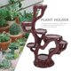 thumbnail image 2 of Soporte de resina para plantas, base estable para macetas, multicapa, para interior y exterior., 2 of 5
