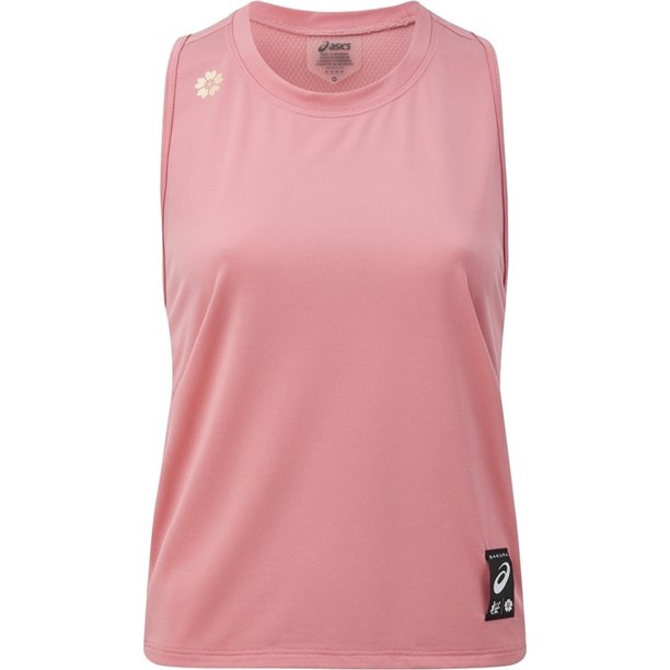 Camiseta Sin mangas Asics Sakura para Mujer Rosa Grande