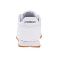 thumbnail image 5 of Reebok Classic Leather Little Kid's Shoes White-Gum v69622, 5 of 6