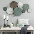 thumbnail image 2 of Textured Metal Plate Wall Decor, 2 of 2