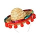 thumbnail image 5 of Sombrero Sombrero Accesorios de Fotos Decoración Temática Mexicana Cómoda Mini Diadema con Sombrero Sombrero beige, 5 of 9