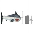 thumbnail image 2 of Design Toscano Shark Attack Bathroom Toilet Paper Holder, 2 of 5